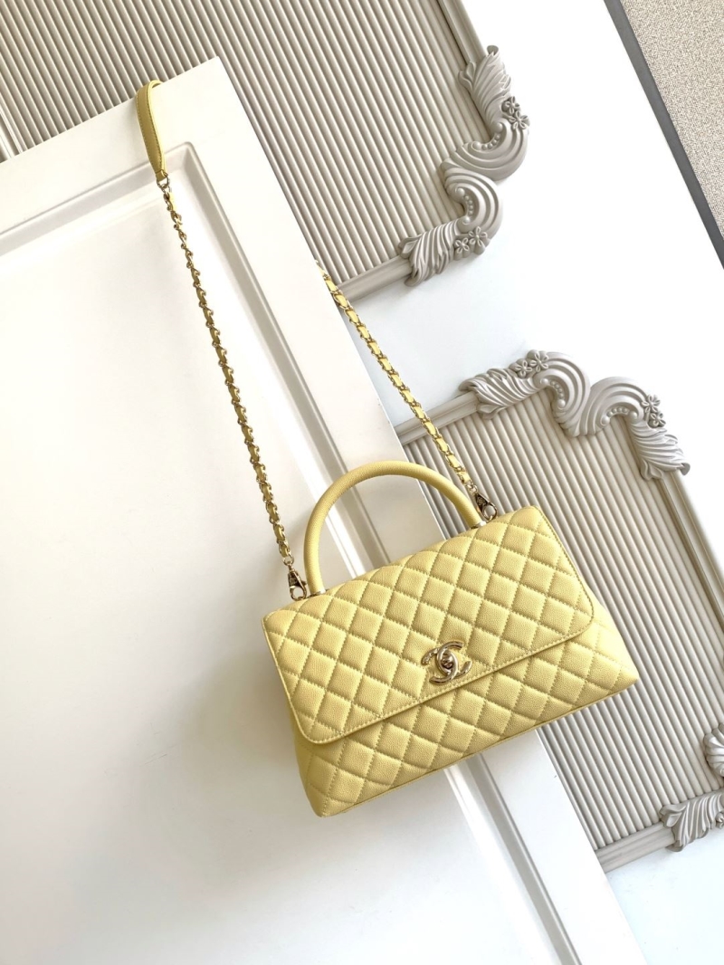 Ch**el top handle bags